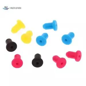 10pcs 무작위 고무 씰 4mm 높은 탄성 재 장착 도구 잉크 카트리지 고정 프린터 액세서리 실리콘 플러그