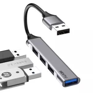 A타입커넥터 4포트허브 USB3.1 5Gbps 노트 4in1