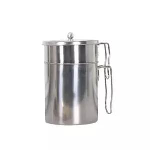 스텐 음식물 쓰레기통 이우 결합형 1.3L 뚜 음쓰 뚜껑