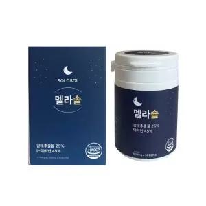 소로솔 멜라솔 L테아닌 감태추출물 500mg x 30정 / 써클