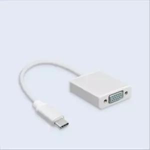 USB 3.1 Type C to VGA 컨버터 20cm 미우 F FHD Coms
