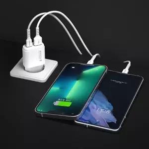 스마트폰 고속충전기 이 C타입+USB-A 2포트 핸드폰
