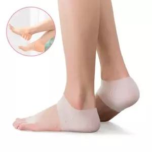 실리콘 발 뒤꿈치 패드 보호대 2P 뒷꿈치 치보 발패드 실리콘발 발쿠션 각질 발뒤꿈치 J7