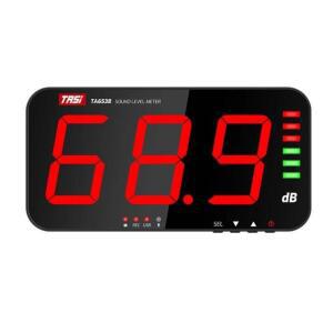 TA653B 소음계 벽걸이 산업용 LCD 백라이트 데시벨 측정기