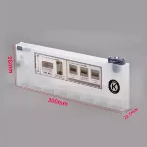 Roland/Mimaki/Mutoh 및 기타 프린터 대량 연속 잉크 공급 시스템용 1PC 220ml 빈 리필 카트리지