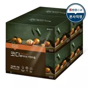 [코디] 뽑아쓰는 키친타월 150매x4입 1팩