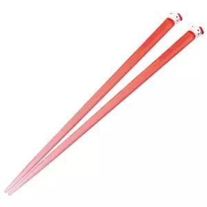 캐릭터젓가락 헬로키티 마스코트 21cm 아기 어린이 도시락 휴대용 일본 저분