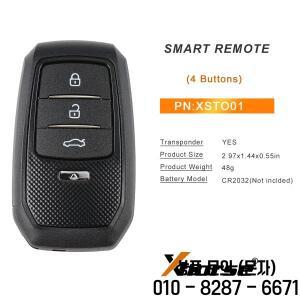 키쉘 지원 4D 8A 4A가 포함된 Toyota XM38 스마트 Xhorse XSTO01EN TOY.T