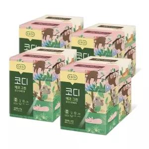 코디 에코그린 미용티슈 180매 6입 4팩