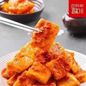 전라도할매 국내산 원재료 프리미엄 별미 석박지 5kg