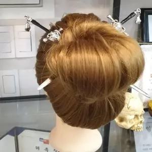 검 비녀 이우 모양 1P 프레 헤어장식 검객 애니 소품