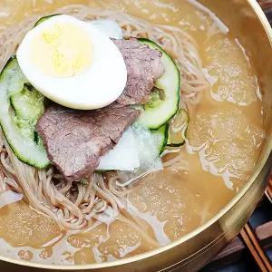 옥천식품 메밀냉면 2kg+냉면육수 340gx10