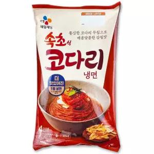 코스트코 CJ 속초식 코다리냉면 4인분 1068.8g 아이스박스