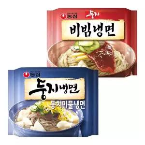 농심 둥지냉면 16개입/동치미 물냉면/비빔냉면