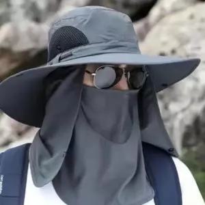여름 자외선 햇빛 차단 모자 등산 낚시 아 남자 농사