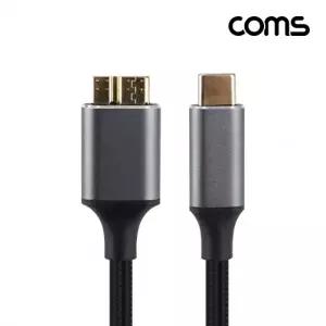 Coms USB 3.1 C타입 to USB 3.0 micro B 마이크로 B타입 변환케이블 1M TB683