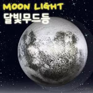 달빛 무드등 LED무드등(리모컨포함) 실내등 무드등 벽