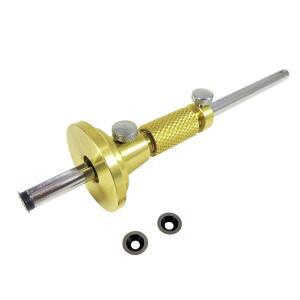 TAYTOOLS 464763 솔리드 황동 휠 목공 조절 커터 정밀 마킹 포함 커팅 마이크로 헤드 2개의 추가 게이지