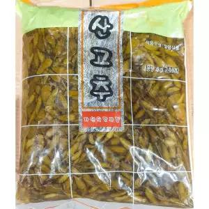 원효FP 산고추 4k절임반찬 맛있는 새콤한 야초 매운 절임류