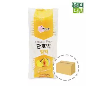 단호박범벅 100g 1BOX (12개입)뻥튀기 미니 쌀스낵 과자 곡물 영양식 간식 전통 사무실 뻥튀기 튀밥 옛날