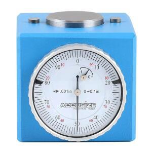 ACCUSIZE INDUSTRIAL TOOLS 0-0.1인치 X 0.001인치 Z 0801-0301 박스, 축 제로 장착 설정,
