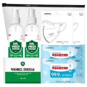 닥터메디 방역키트 위생 1-1호 구성품변경가능 완포장발송 선물 기프트세트미스크 마스크 KF94 새부리형 휴