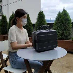 보조캐리어 14인치 레디백 미니 매트블랙기내용 가방 서머 여행 파우치 소형 레디
