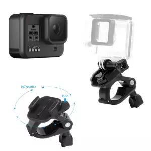 GOPRO9 악세서리 바이크 자전거 핸들 폴 마운트 봉액션캠걸이 고프로9 고브라켓 브라 부품 카메라 어댑터