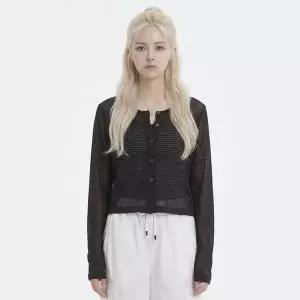 [오우오](하남점)마카롱 골지 슬림핏 가디건 W65M1TS01