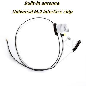 1쌍 60cm MHF 4 내부 안테나 공용 M.2 인터페이스 칩 Wifi 네트워크 어댑터 Intel AX210 노트북 데스크탑