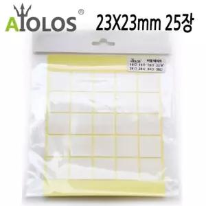 AiOLOS 써멀 테이프 23x23mm 25장쿨러 방열판 써멀잎 열전도 써멀패드 냉각 도패드 도용품
