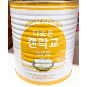 락교 (이엔 3K) 절임 대용량 업소용 반찬 절인 일식 횟집 초밥 생선회사이드