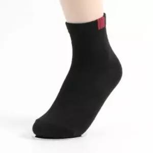 [패션] 남성용 포인트 단목양말 10켤레 블랙 여름양말 정장양말세트 남성단목양말