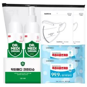 닥터메디 방역키트 위생 1-2호 구성품변경가능 완포장발송 선물 기프트세트 미스크 마스크 KF94 새부리형