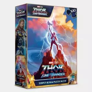 퍼즐 라이프 500P 마블 토르 러브 앤 썬더 M559에니메이션 취미 그림 조각 집콕 연말선물 캐릭터 애니메이