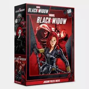 퍼즐 라이프 500P 마블 블랙 위도우 M545에니메이션 취미 그림 조각 집콕 연말선물 캐릭터 애니메이션