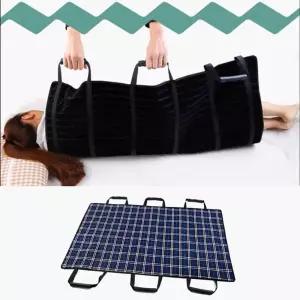키밍 환자용 이동 보조 매트 뒤집기 패드 68x160cm 간호 용품 소변 노인 이송 포대기 요양원 실버 간병인