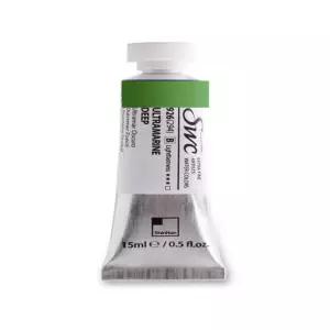 수채화물감 SWC A 15ml 285 그린딥 전문가용 3개 낱개 고급