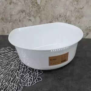 블랑설거지통 원형 화이트