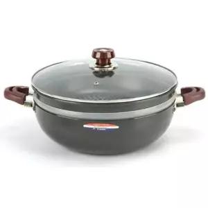 만두찜기 전골 냄비 경질 찜냄비 찜기 내열 26cm