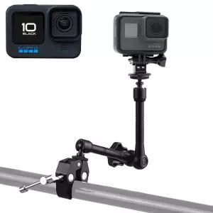 고프로10 호환 슈퍼 클램프 매직암 집게 GOPRO10고브라켓 캠브 액션브 부품 카메라 어댑터 캡아답타 고부품