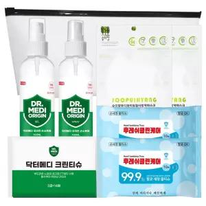 닥터메디 어린이 방역키트 위생 1-1호 구성품변경가능 완포장발송 선물 기프트세트 미스크 마스크 KF94 새