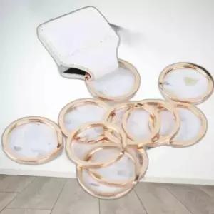 재료 부자재 골드 오링 키링 30mm 이중 10개입 납작