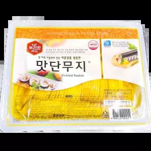 뿌리원 단무지 반달 2.8k 가정집 절임무 황절임 중식당 김밥용