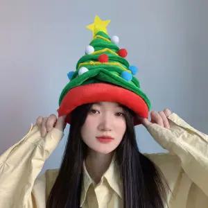PrimeBulk 슬림 초록 트리모자변장 산타용자루 의상 일반 메리크리스마스 크리스마스복 코스프레 복장 산타