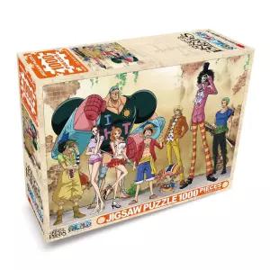 학산문화사 원피스 직소퍼즐 1000pcs (밀짚모자 해적단) 취미 그림 성인 인테리어 취미용 선물용 조각 맞추