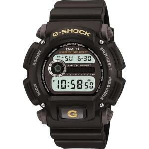 카시오 DW9052 시리즈 | 남성 u2019s 디지털 시계 G-SHOCK 블랙 / 1/100 SEC 스톱워치 카운트다운 타이머 LED 라이트 200M WR 충격 저항 멀티 알람 자동 캘린더 듀얼 타임 2년 배팅