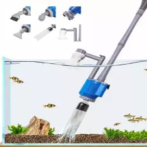 UPETOLS 수족관 자갈 청소기 - 전기 자동 탈착식 진공 물 교환기 모래 조류 필터 110V/28W