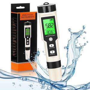 수소수 시험기 4 IN 1 PH H2 ORP&TEMP PH 미터 ORP 미터 ATC 및 백라이트가 있는 물용 수소 시험기 정확한 PPB/PPM