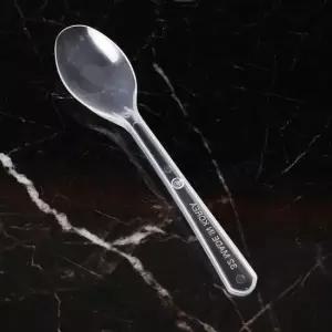 팩투유수저샘플 일회용숟가락 개별포장 투명 일회용수저 170mm 1500개